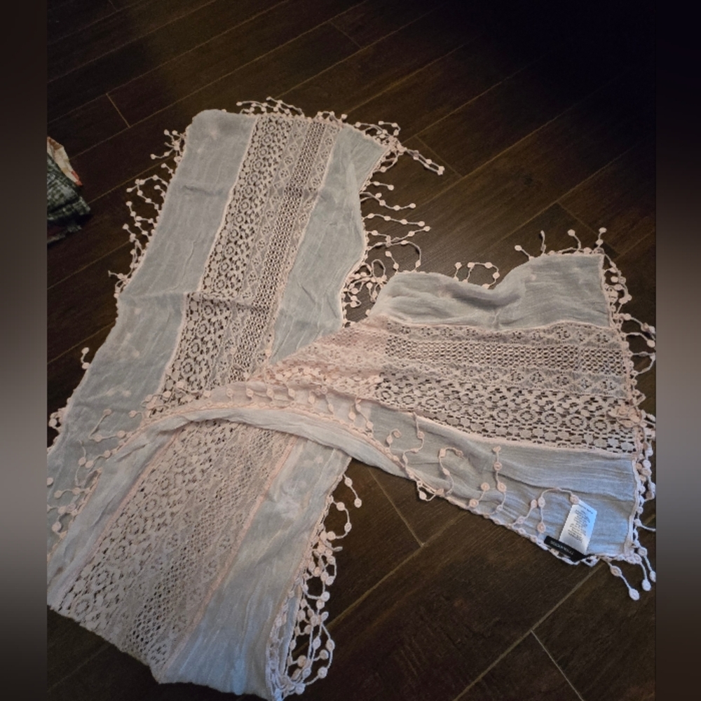 Maurice cotton & rayon scarf.